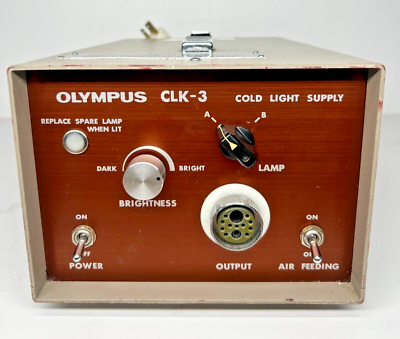 #ad Olympus CLK 3 Cold Light Supply Light Source Olympus Optical