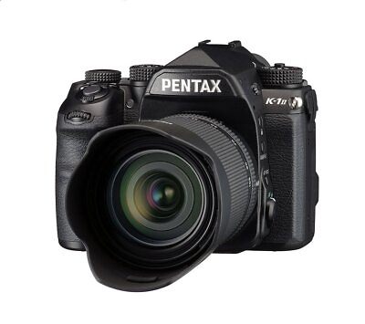 #ad Pentax K 1 Mark II 36MP Weather Resistant DSLR w D FA 28 105 WR Lens Black