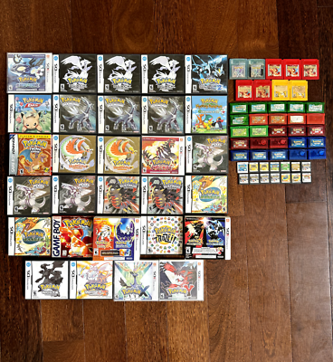 #ad Pokemon Video Games Authentic LOT for GBA Nintendo DS 3DS Gameboy Pick amp; Choose