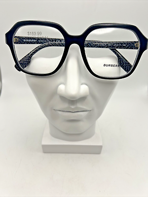 #ad Burberry B2358 F Authentic Designer Eyeglasses Frames Black 3977 54 17 140 $93.99