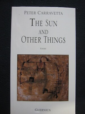 #ad The Sun and Other Things SIGNED Essential Poets 72 Peter Carravetta $20.98