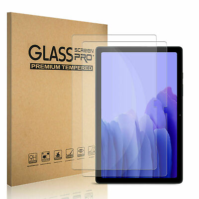#ad 2X For Samsung Galaxy Tab A7 10.4#x27;#x27; 2020 SM T500 Screen Protector Tempered Glass