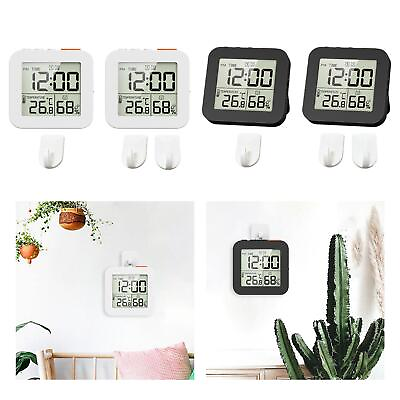#ad Digital Alarm Clock Hanging Bedside Clock for Study Room Indoor Dormitory