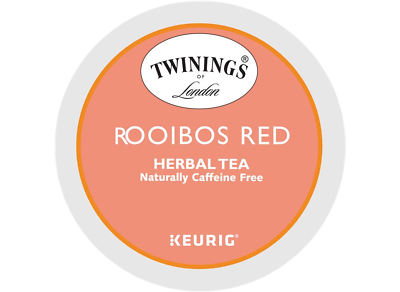 #ad Twinings Pure Rooibos Red Tea 24 to 144 Count Keurig K cups Pick Any Size