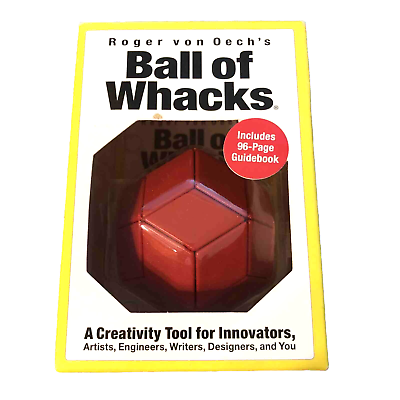 #ad Roger Von Oech#x27;s BALL OF WHACKS Set Of Magnetic Design Blocks Creative Tool NEW