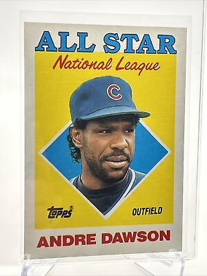 #ad 1988 Topps Andre Dawson Baseball Card #401 Mint FREE SHIPPING