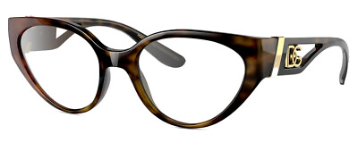 #ad Dolceamp;Gabbana DG6146 Designer Reading Glasses Dark Brown Tortoise Havana Gold Ca