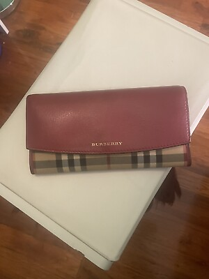 #ad burberry wallet women authentic