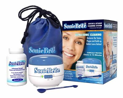 #ad Sonic Brite Dental Cleaning System Professional Quality FREE BagSpoonamp;Shipping