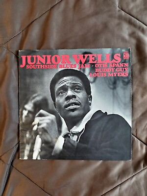 #ad **Beautiful Reissue** Junior Wells Southside Blues Jam Delmark DS 628 Strong VG