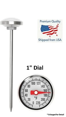 #ad Stainless Steel Pocket Probe Thermometer Gauge for Food Cooking Meat BBQ