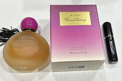 #ad Avon FAR AWAY Eau De Parfum Perfume Spray 1.7 oz Free Travel spray