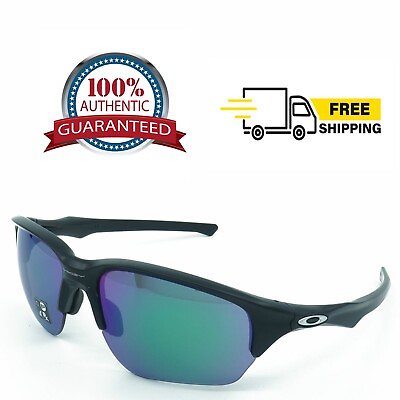 #ad #ad Oakley OO9363 16 Mens Flak Beta Sunglasses Black Jade Lenses 100% AUTHENTIC