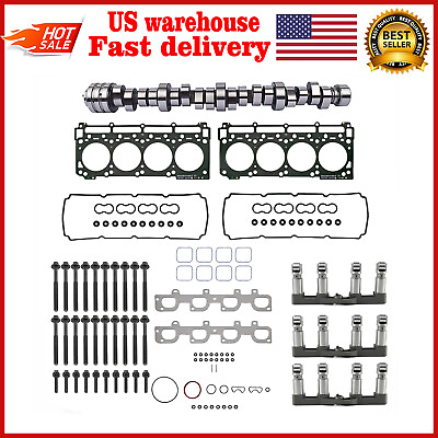 #ad FOR Dodge Charger Jeep Chrysler 6.4L HEMI MDS Lifters cam Head Gasket Bolts KIT