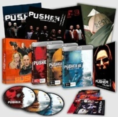 #ad Pusher Trilogy New Blu ray Australia Import