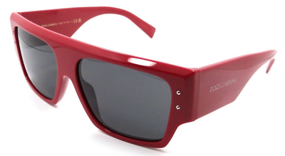 #ad Dolce amp; Gabbana Sunglasses DG 4459 3096 87 56 14 145 Red Dark Grey Italy