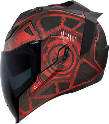 #ad ICON Airflite* Helmet For Blockchain Red Large 0101 13285