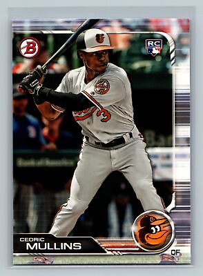 #ad 2019 Bowman Cedric Mullins Rookie Baltimore Orioles #4