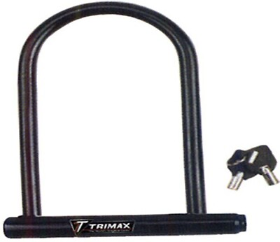 #ad Trimax 5quot; x 9quot; Medium Security PVC Coated U Shackle with 14 mm Shackle