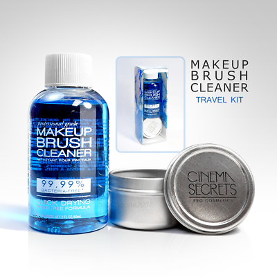 #ad Cinema Secrets Makeup Brush Cleaner Travel Kit