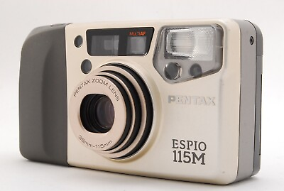 #ad EXC5 PENTAX ESPIO 115M gold Point amp; Shoot 35mm Film Camera from JAPAN