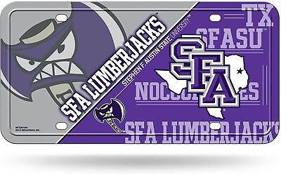 #ad Stephen F Austin Lumberjacks SFA NSD Metal Tag License Plate State University