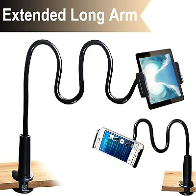 #ad Flexible Lazy Bracket Mobile Phone Stand Holder Bed Desktop For iPhone Samsung $8.49