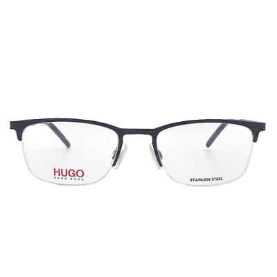 #ad Hugo Boss Demo Rectangular Men#x27;s Eyeglasses HG 1019 0FLL 53 HG 1019 0FLL 53