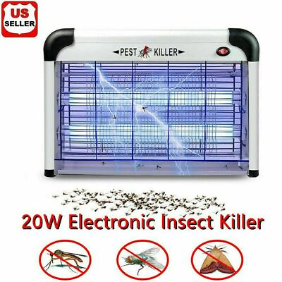 #ad Lamp Insect Killer Mosquito Zapper Bug Pest Fly Trap Electric Indoor Light Lawn