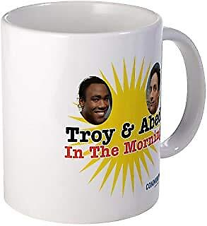#ad BSM Troy and Abed In the Morning Community Mug 11oz Funny TV Show Cup Gift Id...