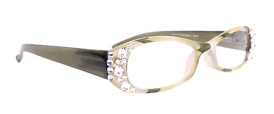 #ad Bling Reading Glasses for Women with Genuine European Crystals