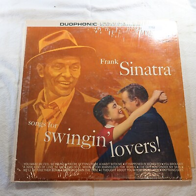 #ad Frank Sinatra Songs For Swingin Lovers Record Album Vinyl LP