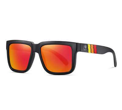 #ad 2024 High Quality Brand HeatWave Model 11 Polarized Sunglasses Square Lens UV400