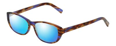 #ad Eyebobs Hanky Panky Polarized Sunglasses Cateye Tortoise Purple Brown Gold 52 mm