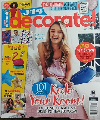 #ad J 14 Decorate Oct 2017 Lizzy Greene 101 Ways To Redo Your Room FREE SHIPPING sb