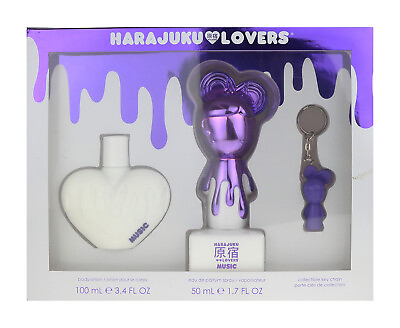 #ad Harajuku Lovers Music 3 Piece Gift Set