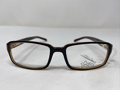 #ad Luxottica Italy LU 9048 C385 53 17 140 Dark Brown Full Rim Eyeglasses Frame E79