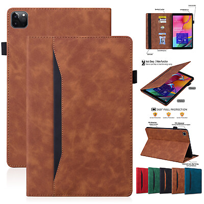 #ad Smart Leather Wallet Stand Case For iPad mini 6 7 8th 10.2#x27;#x27; Pro 11 12.9#x27;#x27; Air3