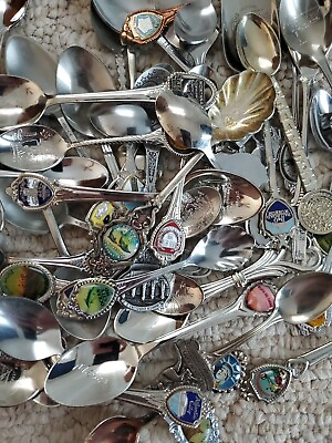 #ad Vintage Souvenir Spoons you pick cheapest best range on Silver pewter