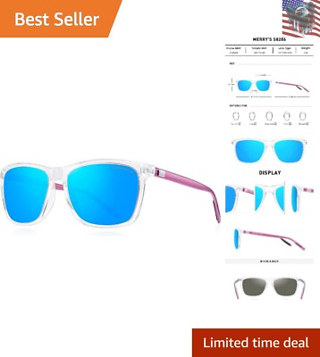 #ad Vintage Polarized Sunglasses Aluminum Frame Blue Mirror Lens Unisex $28.99