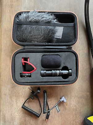 #ad Comica Camera Microphone CVM VM 10II with Shock Mount and Deadcat