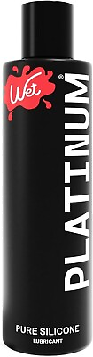 #ad Wet Platinum Silicone Based Lube 4.2 Fl Oz Ultra Long Lasting Premium Lubricant
