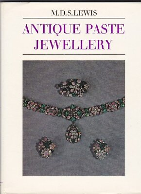 #ad ANTIQUE PASTE JEWELLERY FABER COLLECTORS LIBRARY By Malcolm David Samuel Lewis