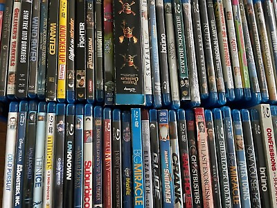 #ad Blu Ray Movies TV Shows PICK amp; CHOOSE Action Drama Comedy Flat Rate Shipping