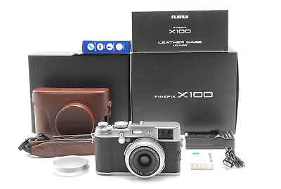#ad 【Top Mint w Box】 Fujifilm FinePix X Series X100 Silver Digital Camera JAPAN