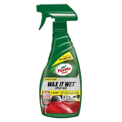 #ad Turtle Wax Wax It Wet Liquid Car Spray Wax Easy to Use Detailer 500ml