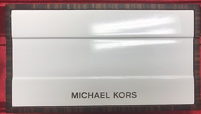 #ad MICHEAL KORS RETAIL DISPLAY TABLE SIGN 100% AUTHENTIC