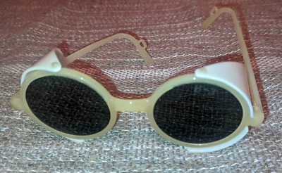 #ad SUNGLASSES REAL GLASS 1970 1980s Vintage