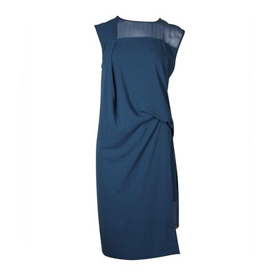 #ad Helmut Lang blue shift dress