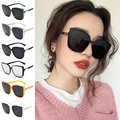 #ad Women Oversized Frame Eyewear Square Sunglasses Cat Eye Sunglasses Sun Glasses Ṅ